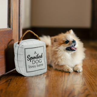 Spoiled Dog 5" x 6" Door Stopper