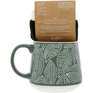 C 12 oz Mug and Sock Set