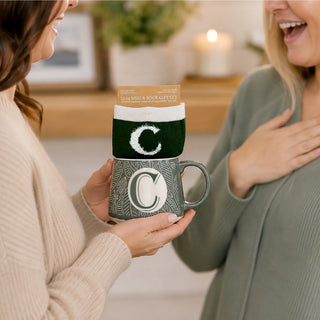 C 12 oz Mug and Sock Set