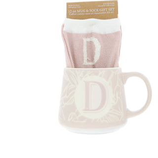 D 12 oz Mug and Sock Set
