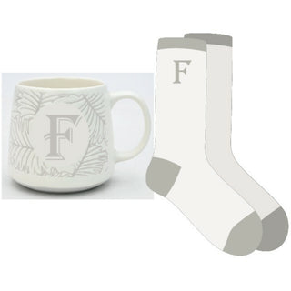 F 12 oz Mug and Sock Set