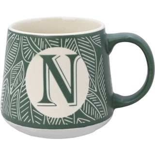 N 12 oz Mug and Sock Set