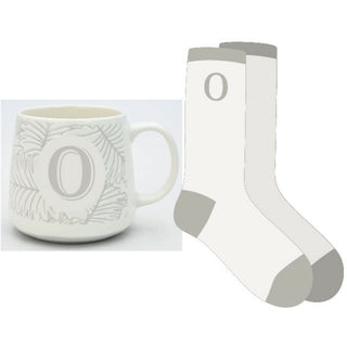O 12 oz Mug and Sock Set
