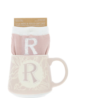 R 12 oz Mug and Sock Set