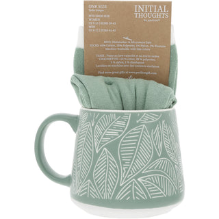 Y 12 oz Mug and Sock Set