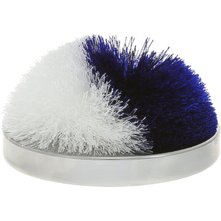 Blue & White 2.75" Pom Pom Lid