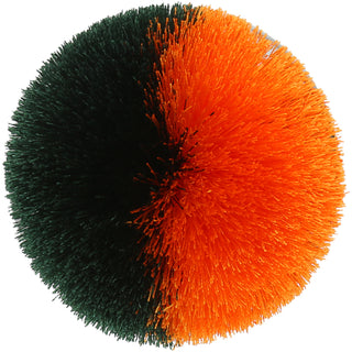 Green & Orange 2.75" Pom Pom Lid