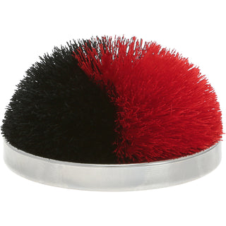 Red & Black 2.75" Pom Pom Lid