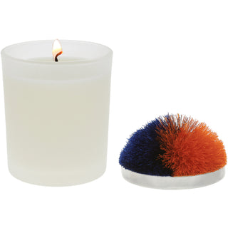 Blank - Blue & Orange 5.5 oz - 100% Soy Wax Candle with Pom Pom Lid
Scent: Tranquility