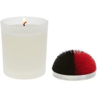 Blank - Red & Black 5.5 oz - 100% Soy Wax Candle with Pom Pom Lid
Scent: Tranquility