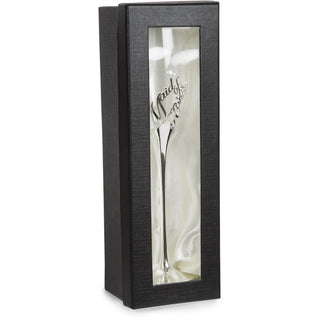 Maid of Honor 8 oz. Champagne Flute with Zinc Stem