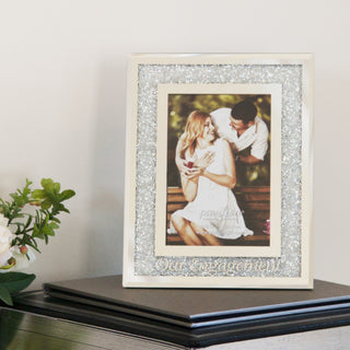 Our Engagement 7" x 9" Frame (Holds 4" x 6" Photo)