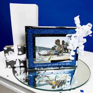 At The Lake 7.25" x 9.25" Frame (Holds 4" x 6" Photo)