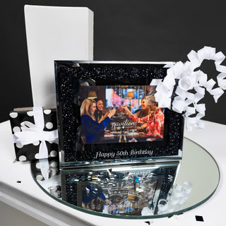 Happy 50th 7.25" x 9.25" Frame (Holds 4" x 6" Photo)