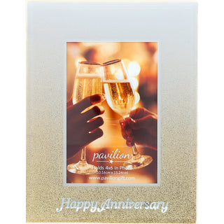 Happy Anniversary 6.75" x 8.75" Frame (Holds 4" x 6" Photo)