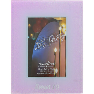 Sweet 16 6.75" x 8.75" Frame (Holds 4" x 6" Photo)