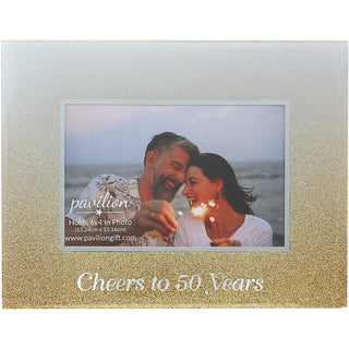50 Years! 8.75" x 6.75" Frame (Holds 6" x 4" Photo)