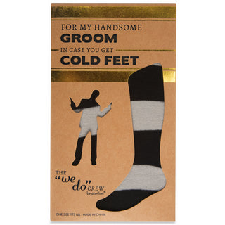 Groom Black - Men's Cotton Blend Sock