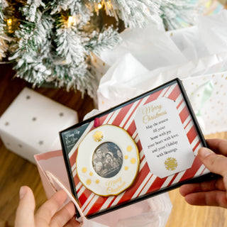 Merry Christmas 4" Photo Frame Ornament