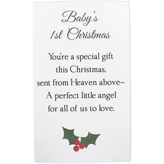 1st Christmas 4" Photo Frame Ornament