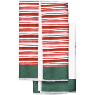 Merry Christmas Tea Towel Gift Set (2 - 19.75" x 27.5")