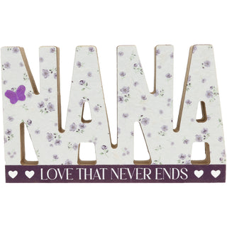 Nana 3.75" MDF Nana Plaque