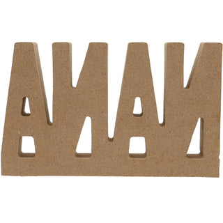 Nana 3.75" MDF Nana Plaque