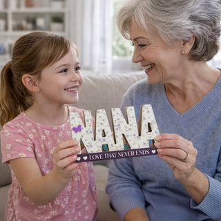 Nana 3.75" MDF Nana Plaque