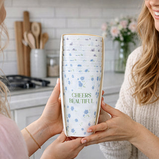 Hello Gorgeous 16 oz Reusable Plastic Cups (Set of 8)