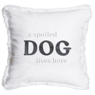 Spoiled Dog 18" Throw Pillow Cover