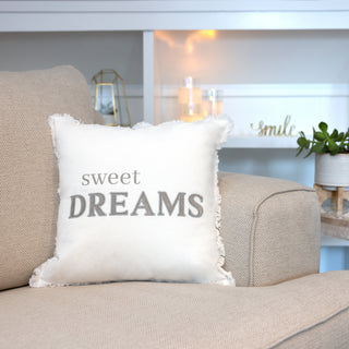 Sweet Dreams 18" Throw Pillow Cover