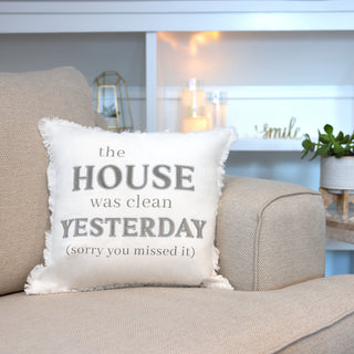 Yesterday 18" Throw Pillow Cover