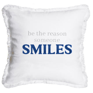Smiles 18" Throw Pillow Cover
