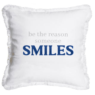 Smiles 18" Throw Pillow Cover