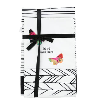 Love Tea Towel Gift Set
(2 - 19.75" x 27.5")