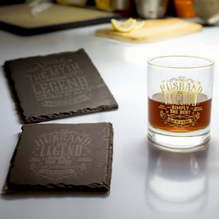 Husband 8 oz Rocks Glass