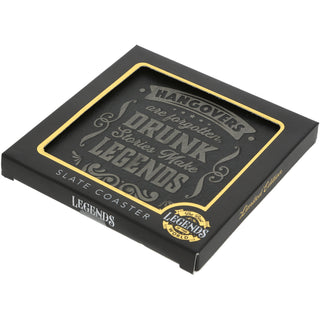 Hangovers 4" Slate Coaster