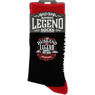 Husband Bamboo Crew Socks