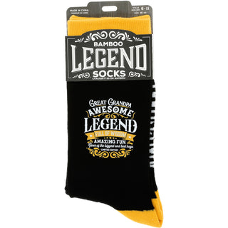 Great Grandpa Bamboo Crew Socks