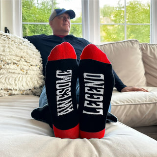 Birthday Bamboo Crew Socks