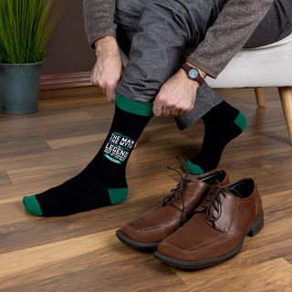 The Man Bamboo Crew Socks