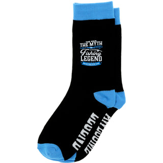 Fishing Bamboo Crew Socks