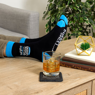 Fishing Bamboo Crew Socks