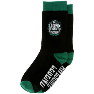 40 Years Bamboo Crew Socks