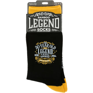 30 Years Bamboo Crew Socks