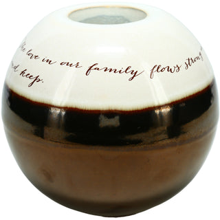 Family 4.5" Decorative Tealight Holder