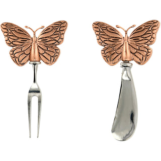 Butterflies Charcuterie 2 Piece Utensil Set