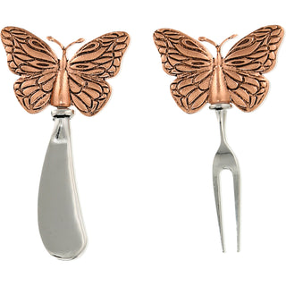 Butterflies Charcuterie 2 Piece Utensil Set