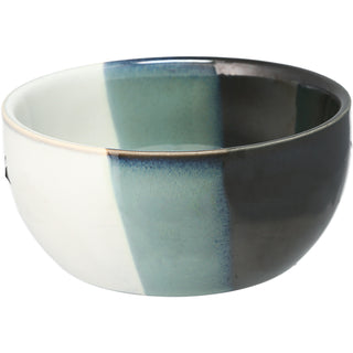 Family 4.5" Ceramic Bowl with Bamboo Spoon
