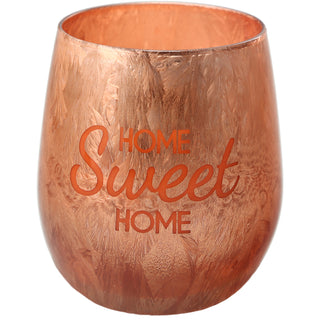 Home 10 oz - 100% Soy Wax Electroplated Candle Scent: Fresh Cotton